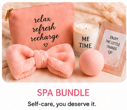 Self-care spa Mystery Bundle Box – 2 Scoops (20–40 Surprise Items)